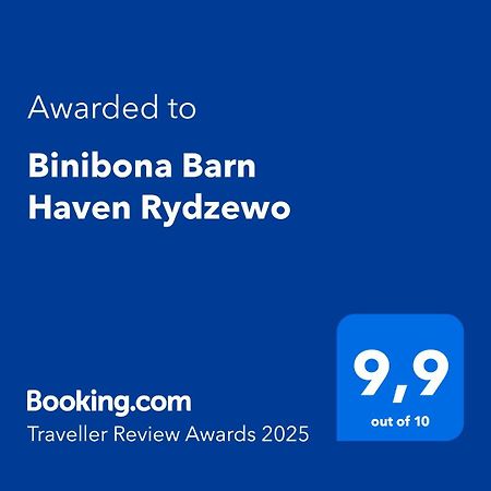 Willa Binibona Barn Haven Rydzewo Zewnętrze zdjęcie
